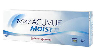 Однодневные контактные линзы 1-Day Acuvue Moist