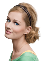 Кейт в линзах FreshLook ColorBlends цвет Бриллиантовый синий
